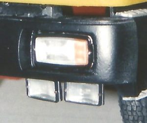 Hauptscheinwerfer für D-Fahrerhaus