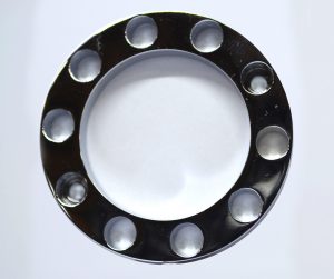 Mutterschutzring für Eurofelgen, verchromt