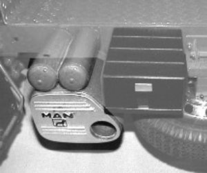 Auspuffabdeckung MAN F2000