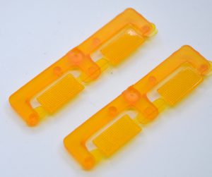 Reflektoren für Katzenaugen, gelb