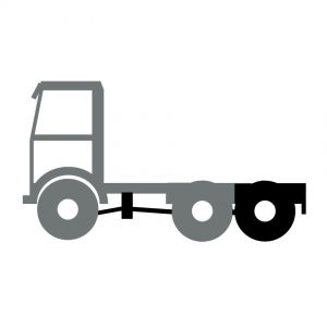 Erweiterungs-Set 3-Achs-Fahrgestell 3x3