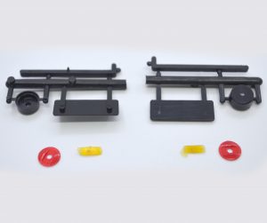 Dreikammer Rückleuchte rund 1:14,5