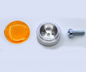 Blinkerlampe rund, gelb 1:14,5