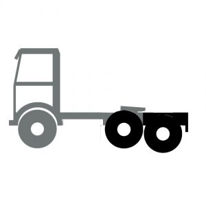 Erweiterungs-Set 3-Achs-Fahrgestell 3x2 Pendelachse