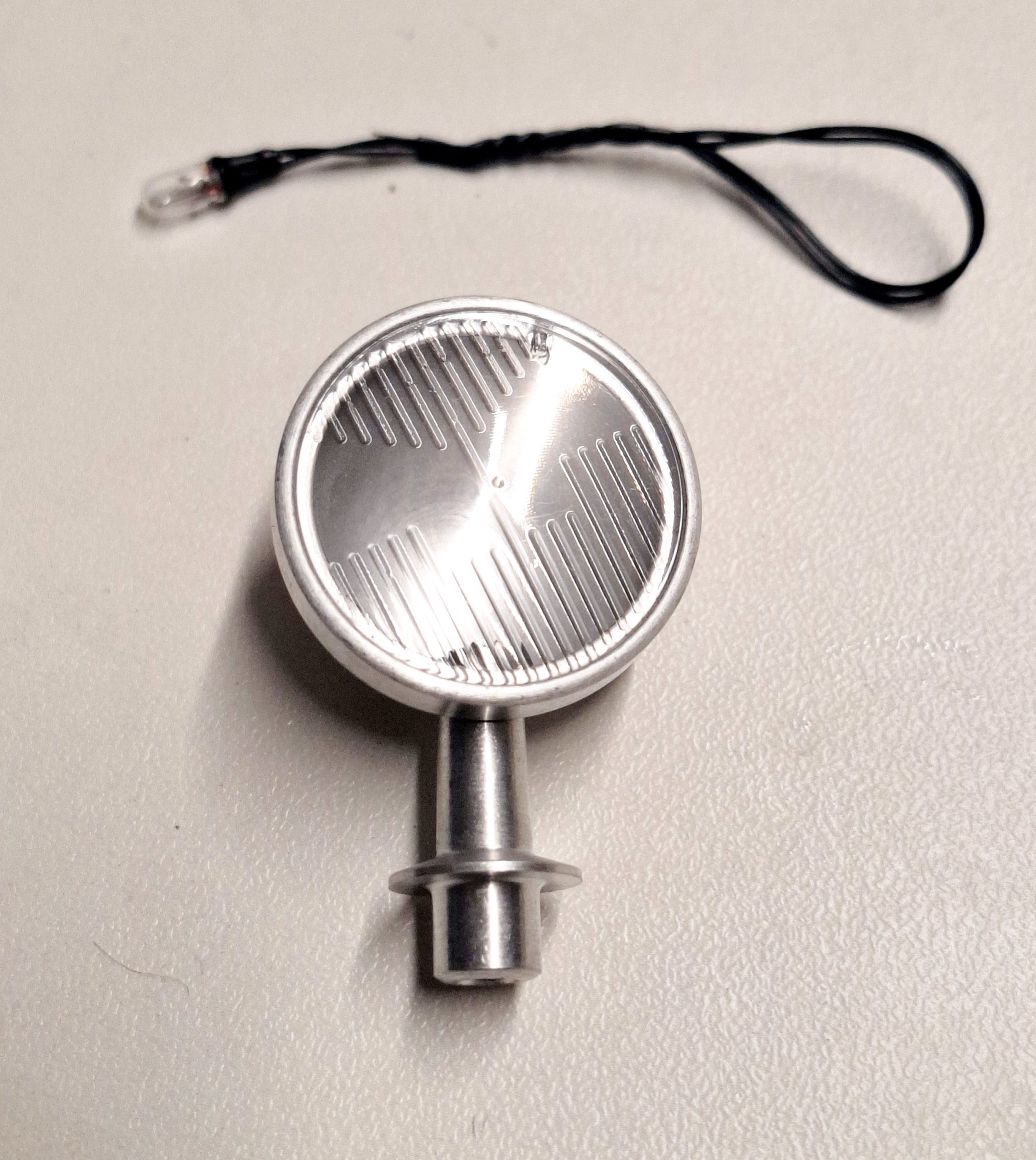 Hauptscheinwerfer für Oldtimer Alu