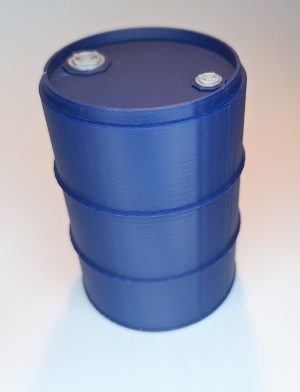 Ölfass 60 Ltr Blau