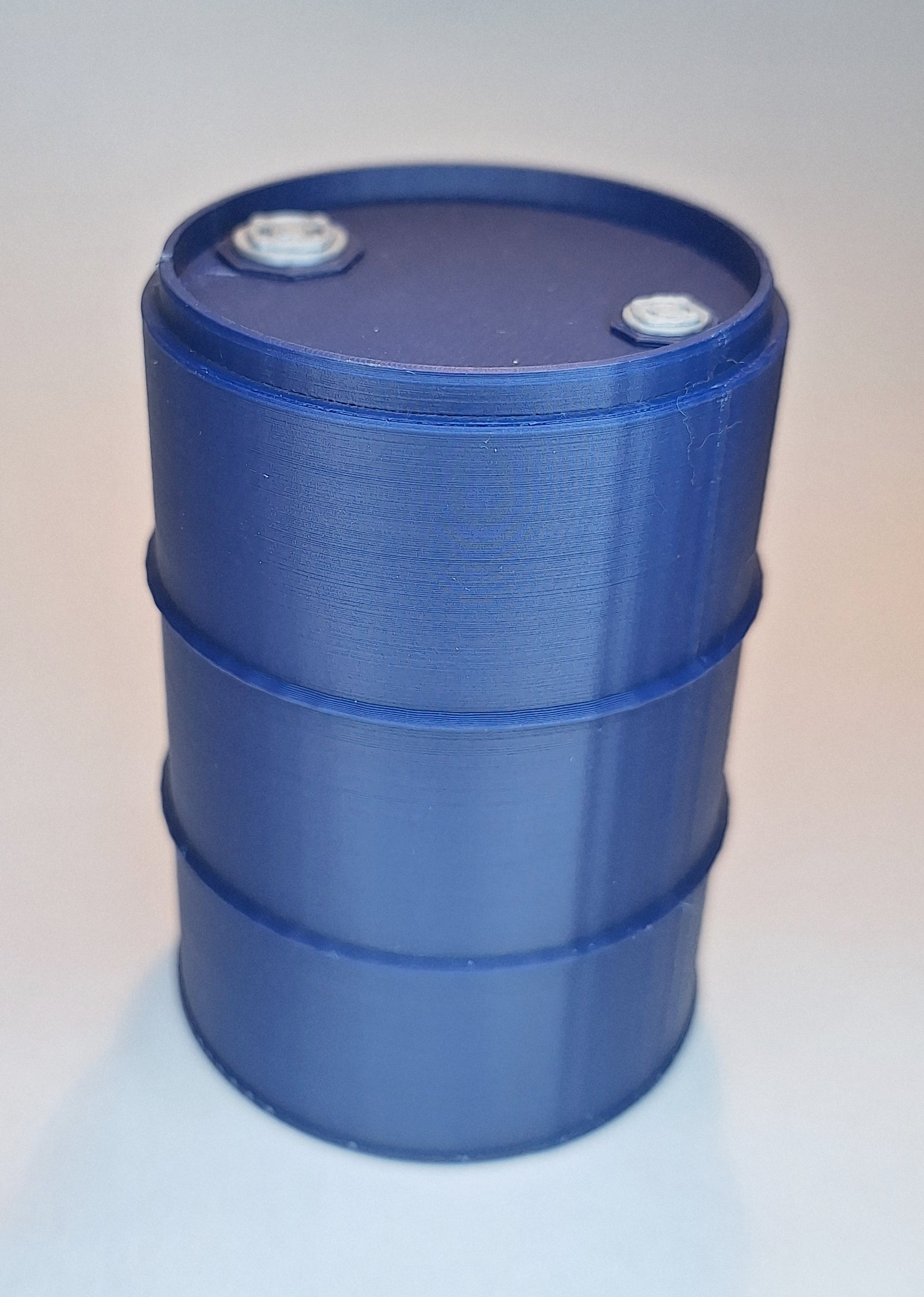 Ölfass 60 Ltr Blau