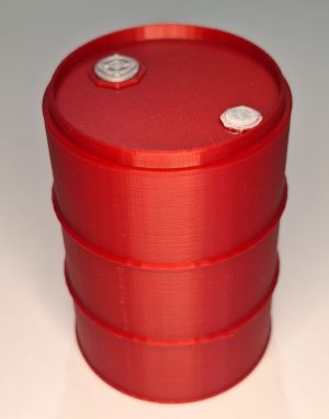 Ölfass 60 Ltr Rot